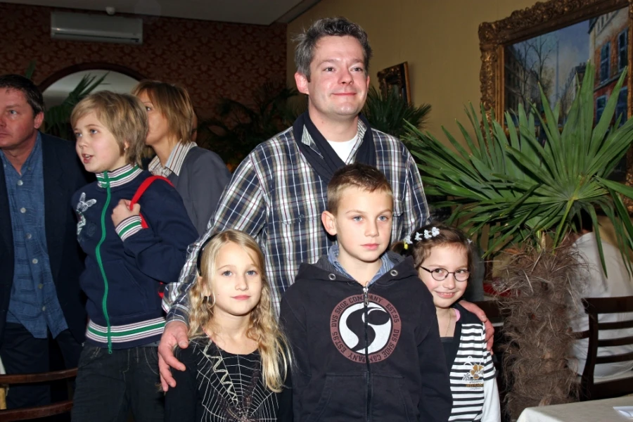 Oběd výherců s patrony, restaurace Střelecký ostrov